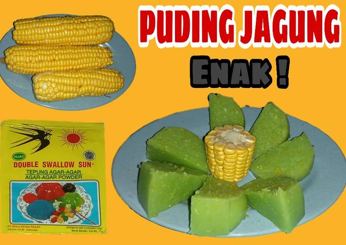 Puding jagung manis