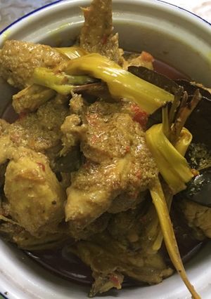 Foto resep Ayam bumbu kuning ala sunda
