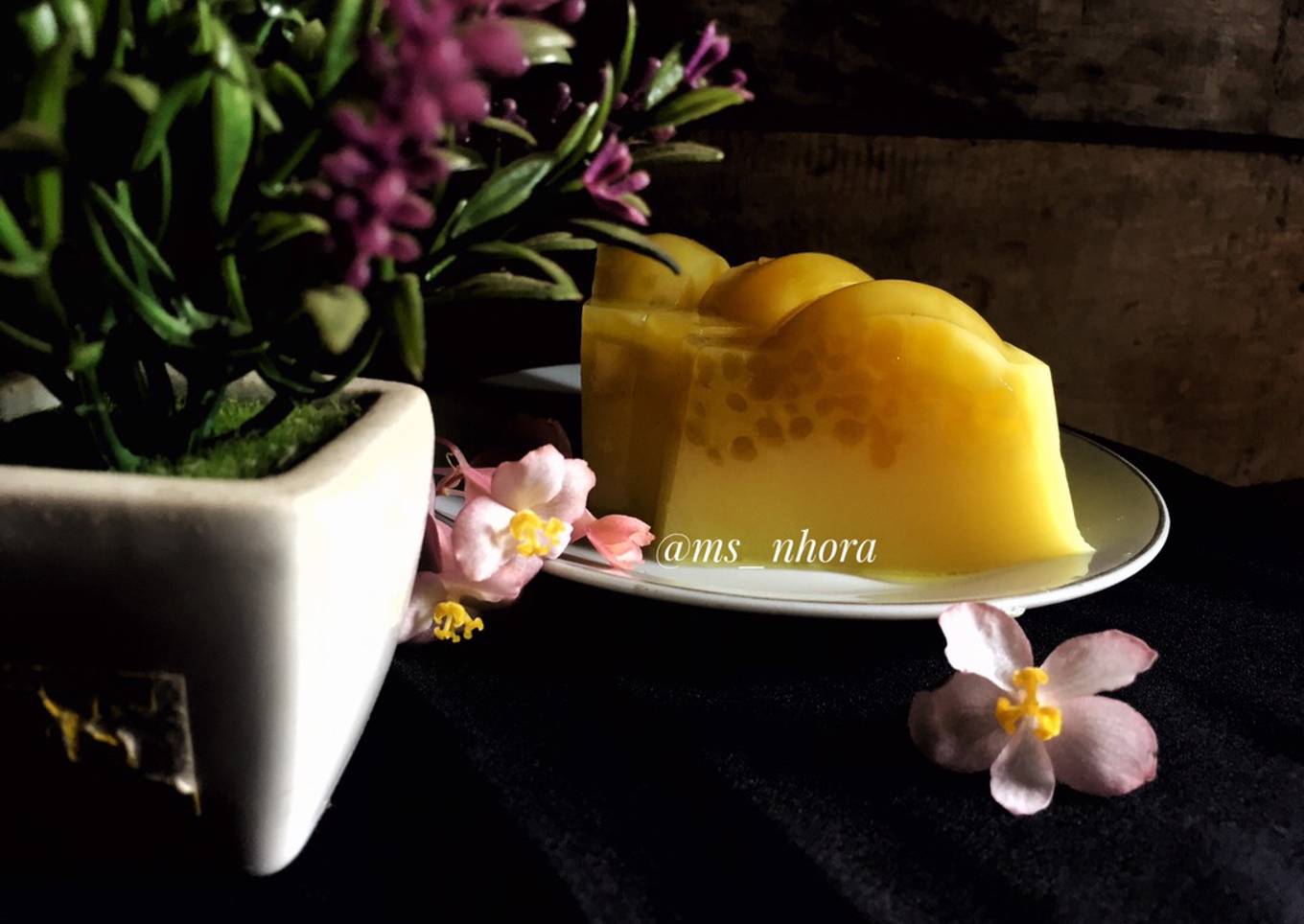 Puding Jagung Cendol