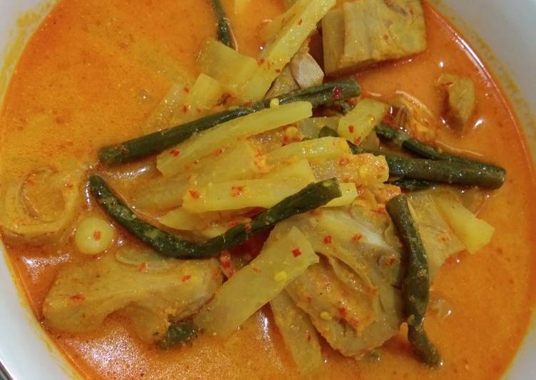 Cara Membuat Gulai nangka muda yang enak