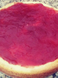 Una foto de Cheesecake al horno