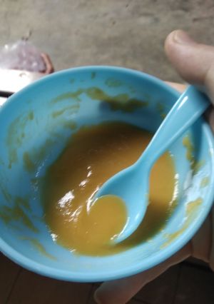 Foto resep 3. Menu MPASI 6m 1d Puree Ubi Kuning