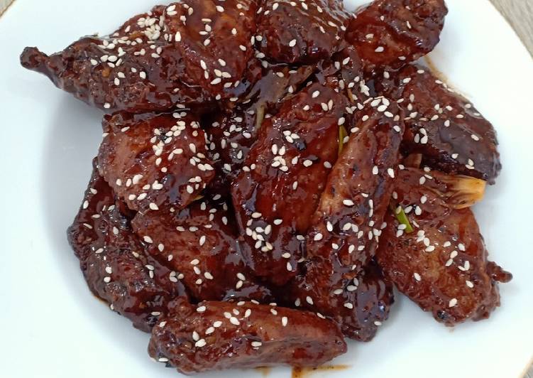 Bagaimana Membuat Spicy Chicken Wings, Enak