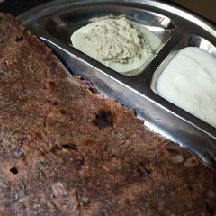 A picture of Ragi Roti.