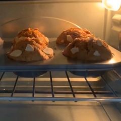 A picture of Almond Banana Muffins.