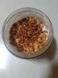 Overnight Oats with Choco Strawberry Granola