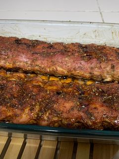 A picture of Dry Rubbed Ribs!.