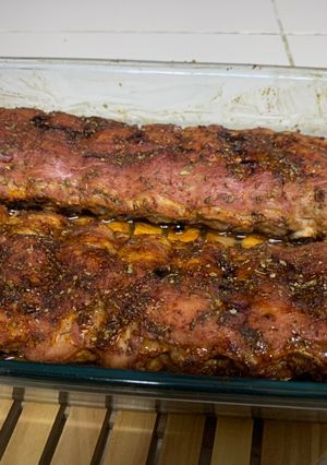 A picture of Dry Rubbed Ribs!.