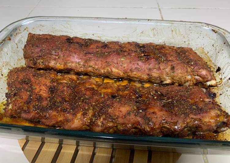 Recipe of Any-night-of-the-week Dry Rubbed Ribs!