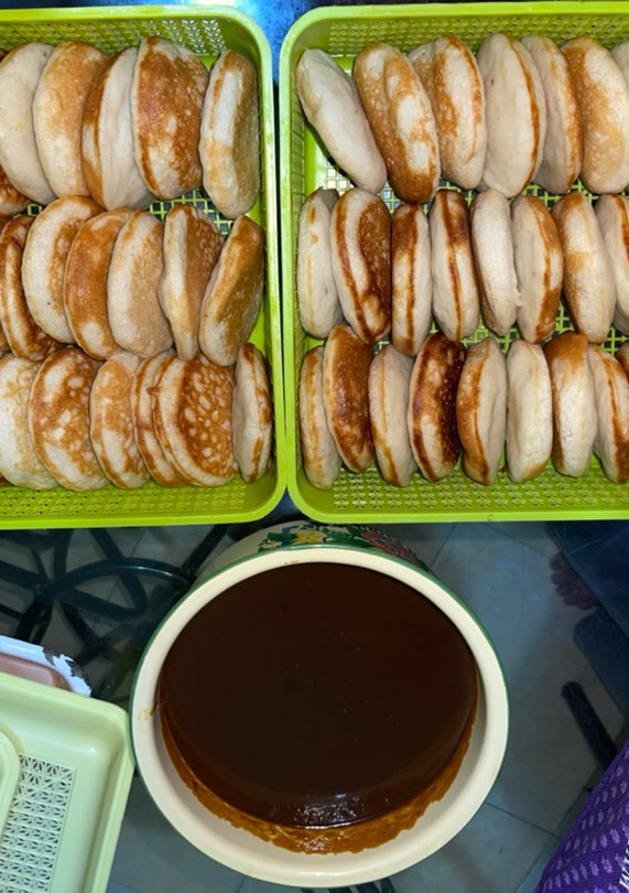 Foto resep Roti bere’ dan palopo durian