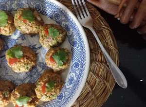 Una foto de Albóndigas de Cochayuyo al Horno