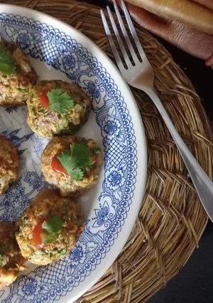 Una foto de Albóndigas de Cochayuyo al Horno