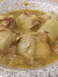 Una foto de Alcachofas Guisadas en 15 minutos