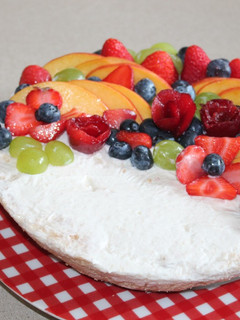 Foto di Cheesecake con yogurt e frutta fresca