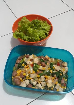 Foto resep Tahu Sosis Saus Tiram