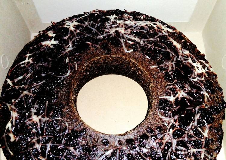 Resep: Bolu Ketan hitam praktis