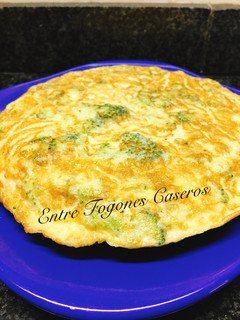 Una foto de Tortilla de brócoli