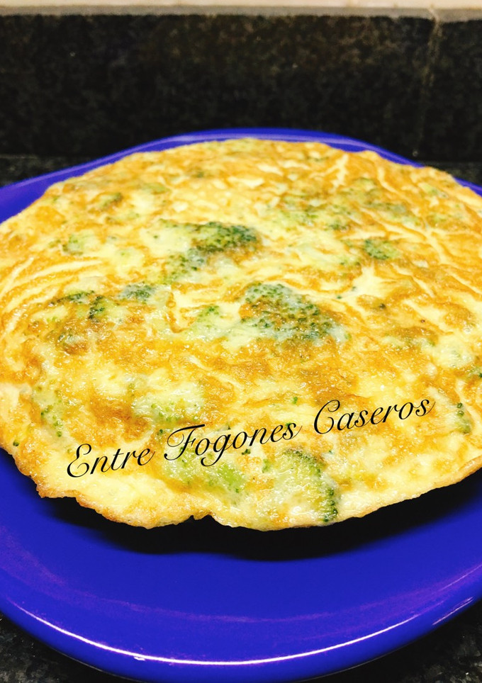 Una foto de Tortilla de brócoli