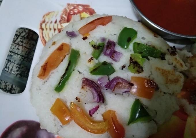 च वल क उत तपम Chawal Ka Uttapam Recipe In Hindi र स प बन न क व ध In Hindi By Neelam Pushpendra Varshney Cookpad