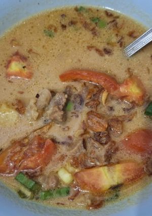 Foto resep Soto Betawi kuah susu santan