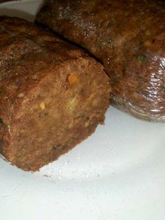 Una foto de Salami vegano
