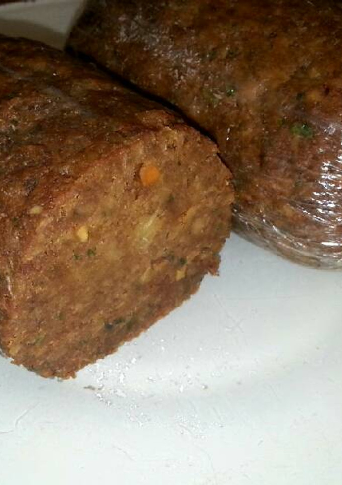 Una foto de Salami vegano