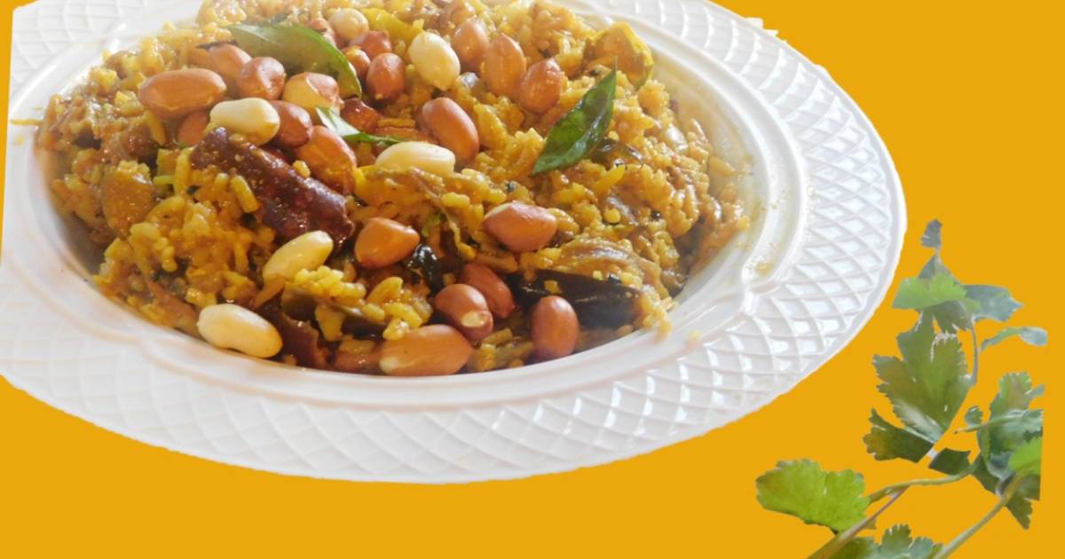 Brinjal masala biryani (vangi Bath in kannada) Recipe by Lakshmi