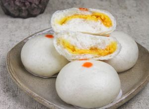 Foto resep Bakpao Telur Asin