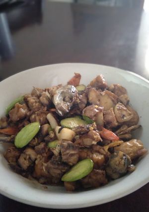 Foto resep Oseng Ikan asin peda