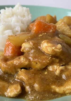 A picture of Karī (カレ) (Japanese Curry).