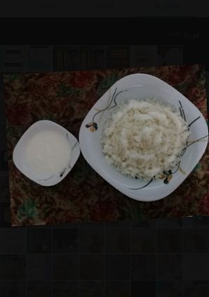 عکسی از دستور کته با ماست😊