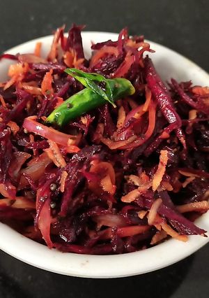 A picture of Beetroot salad.