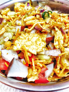 পাঁপড় চাট (Papad Chat recipe in Bengali) রেসিপির প্রধান ছবি