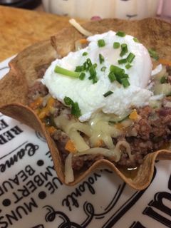 Una foto de Huevos rancheros