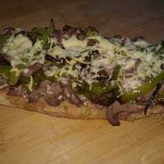 Una foto de Torrada de Pepito con emmental