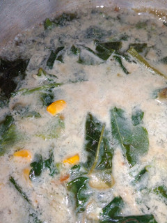 Foto resep Bobor Bagung (Bayam Jagung) #BikinRamadhanBerkesan