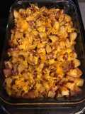 Papas ranch y queso cheddar