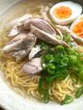 Leftover Roast Chicken Ramen Soup
