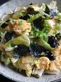 Iceberg Lettuce & Egg Salad with Gochujang Sesame Dressing