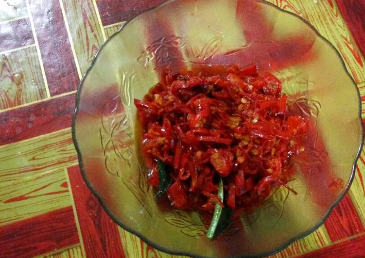 Langkah Mudah untuk Membuat Sambel jamblang khas Cirebon Anti Gagal