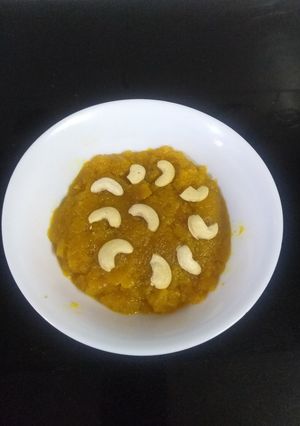 A picture of Pumpkin halwa.