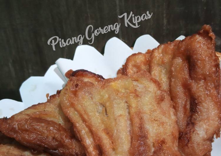 Resep Mudah Pisang goreng kipas Yummy Mantul