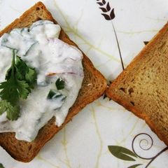 Curd bread Tawa fry A picture of Curd bread Tawa fry.