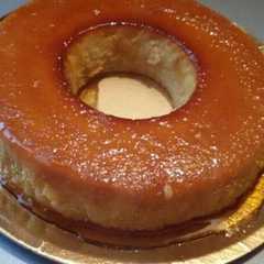 Una foto de Budín de pan licuado