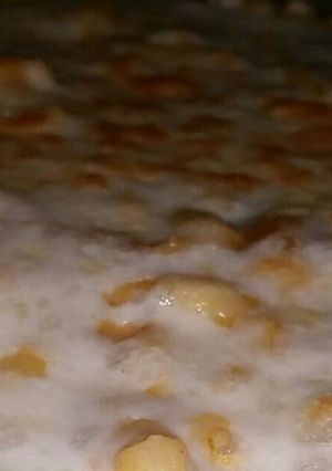 صورة لوصفة معكرونة الجبنه الذيذه 💕