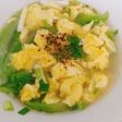 Canh mướp nấu trứng
