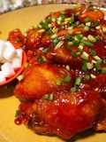 ไก่ทอดซอสเกาหลี
