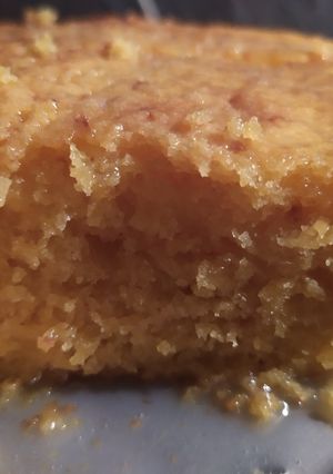 صورة لوصفة الكيك بصوص السكر لرفع المعنويات بس 😋