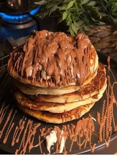 صورة لوصفة بان كيك السينابون 🤤💖