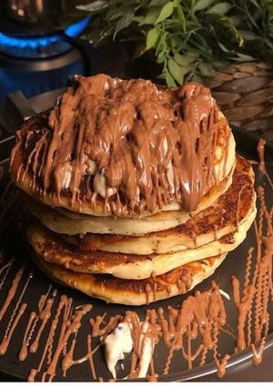 صورة لوصفة بان كيك السينابون 🤤💖